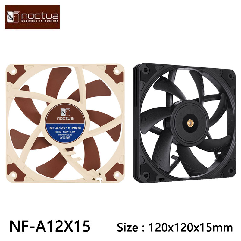Case Fan Controller - Noctua NF-A12x15 Ventola per chassis 120X120X15mm,