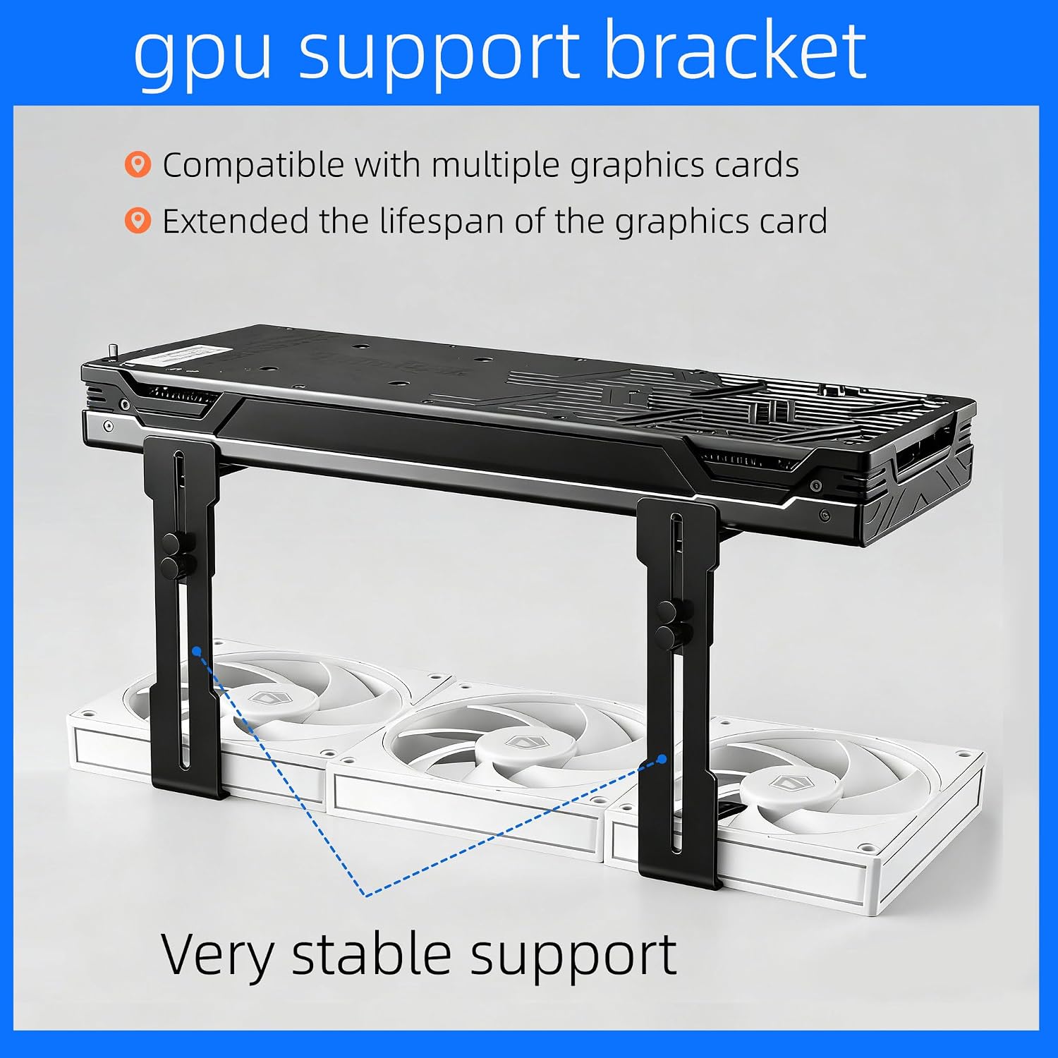 Atx Case - Supporto per scheda grafica GPUHOLD, staffa